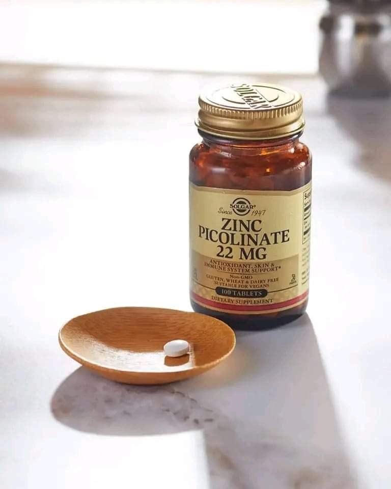 Solgar Zinc Picolinate 22mg Tablets -100’s