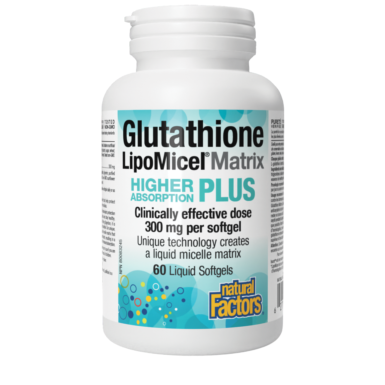 Glutathione 300mg SG 60-Supports healthy aging-Provides antioxidants