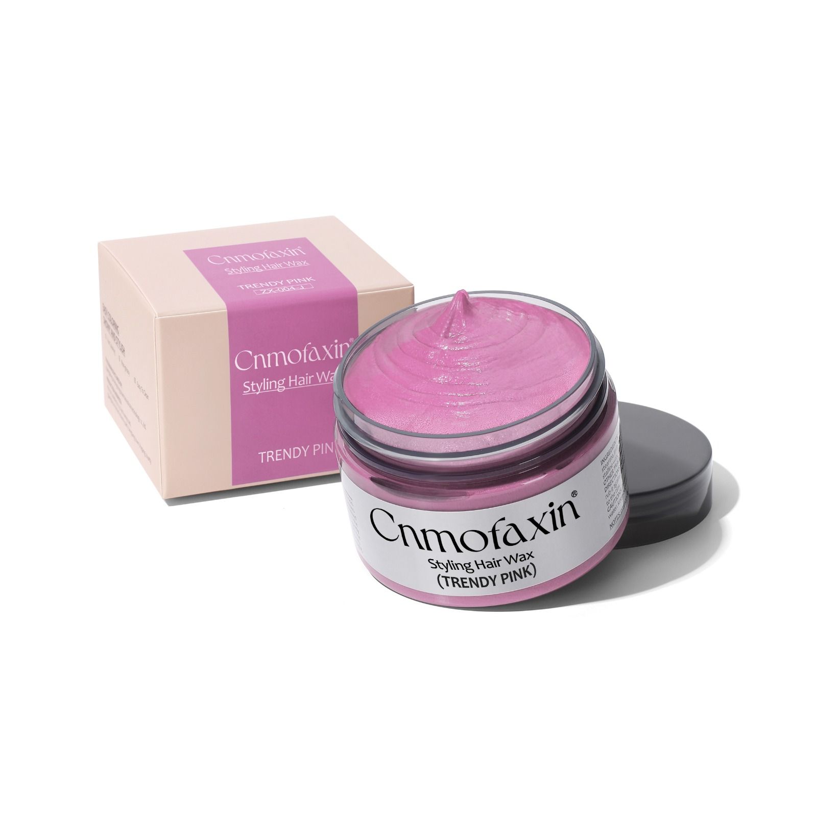 Pink Temporary Hair Color Wax – Easy wash hair color- hair styling wax| No Bleach, No Hair damage |Washable Hair Colour for Events, Cosplays ,Parties, & Daily Use- Hair Styling Wax- Baby Pink hair dye