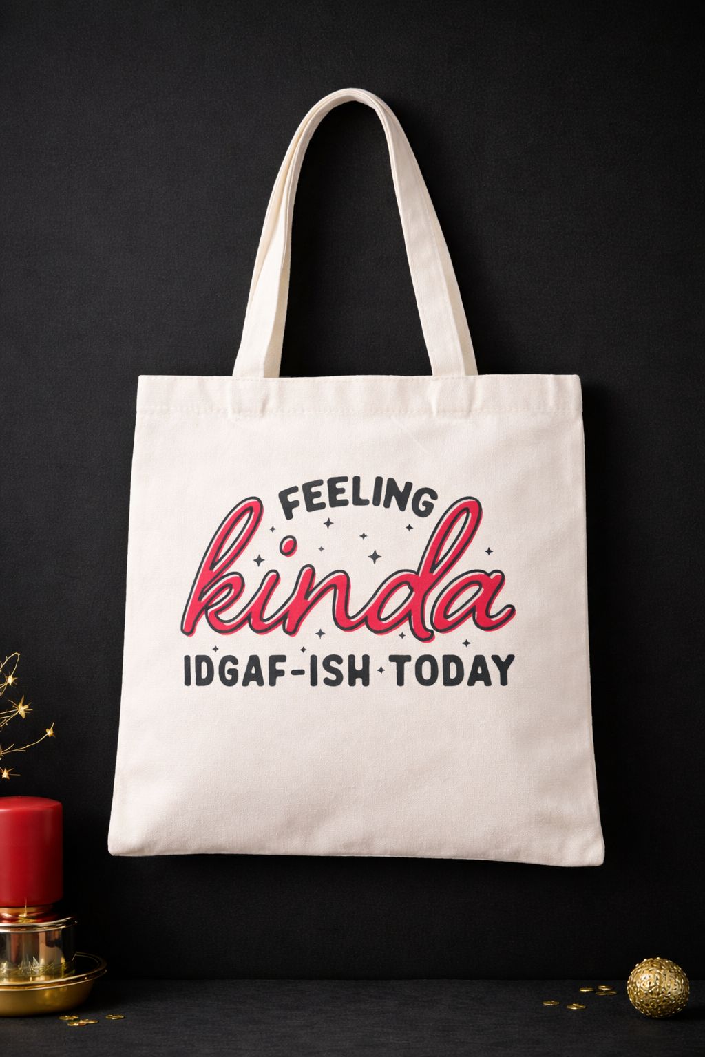 Beige Cotton Canvas Tote Bag- Eco-Friendly Reusable Shoulder Bag, Lightweight Street Style Statement Bag for Work, School, Travel & Daily Essentials- tote bag student handbag- Spacious 35×40cm size