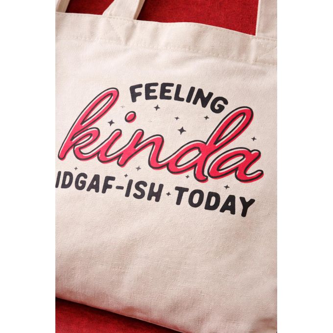 Beige Cotton Canvas Tote Bag- Eco-Friendly Reusable Shoulder Bag, Lightweight Street Style Statement Bag for Work, School, Travel & Daily Essentials- tote bag student handbag- Spacious 35×40cm size