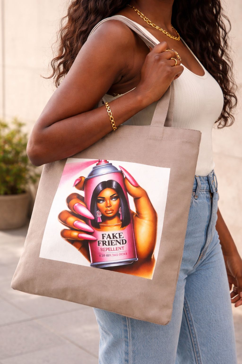 NEW ARRIVAL Feminine Beige Tote Bags- Women's Shoulder Cotton Canvas handbag- Stylish Cotton Shopper Bag with Bold Graphic Design- totebags woman large capacity- tote bag girl- tote bag woman offer