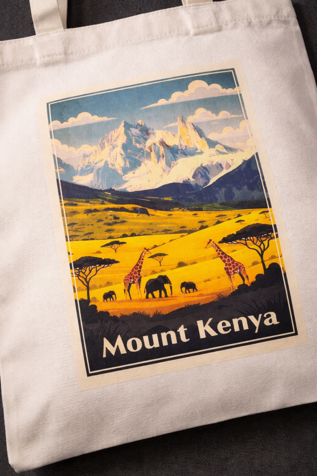 Urban Vintage Simple Shoulder Tote Bag- Kenya Design Cotton Canvas Tote Bag for Men & Women- Students Tote Bag- Work Carrier Bag- Class Tote Bags- Handbags Shoulder Tote Sling Bags Trending Fashion