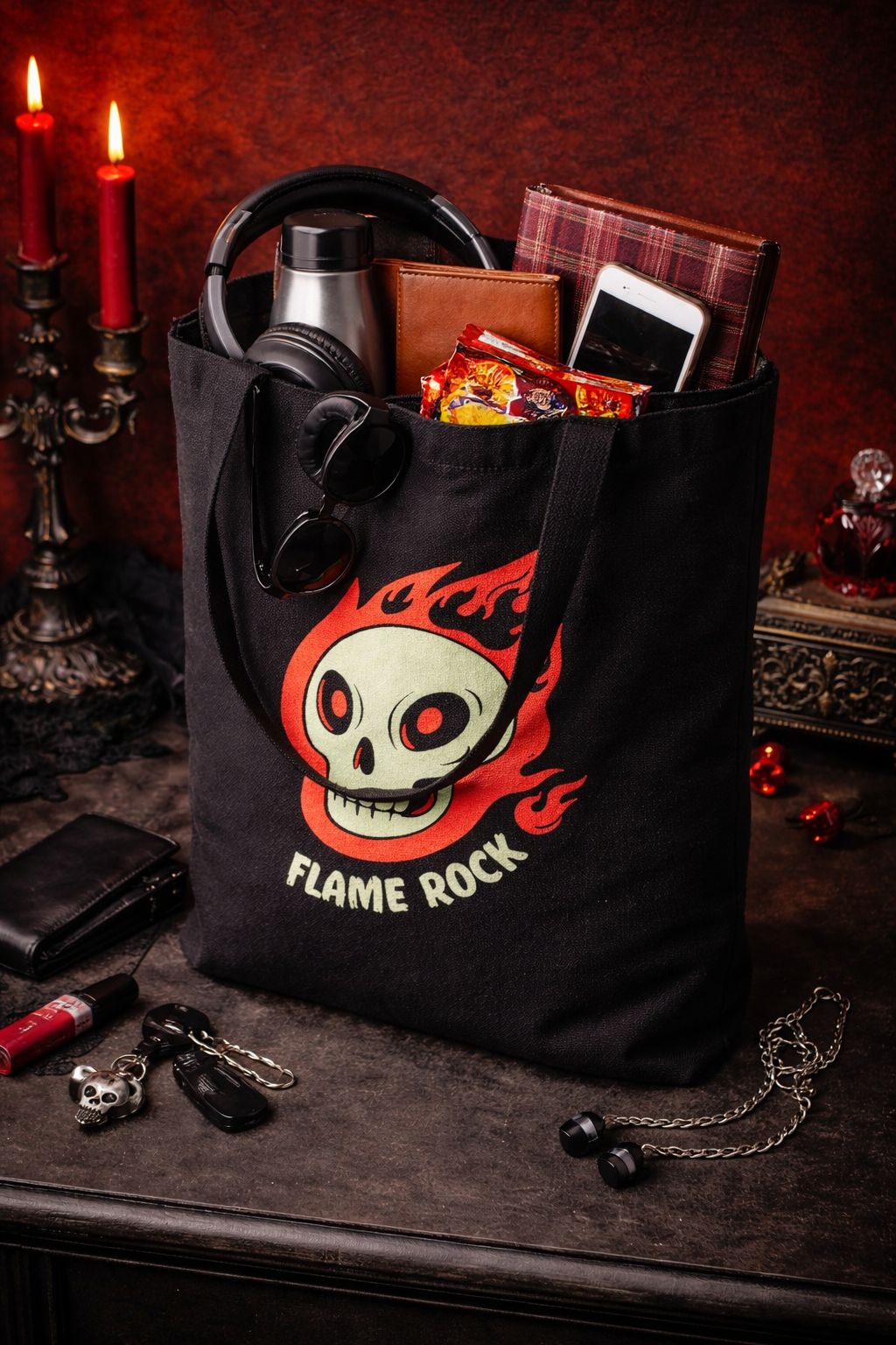 Men's black Tote Bag- Shoulder Bag Tote- Handbag Simple Canvas Bag- Sports wear Style- Gothic Casual Trend- Foldable Travelling Bags Unisex Large Capacity Bag Luggage Women & men WaterProof Handbags