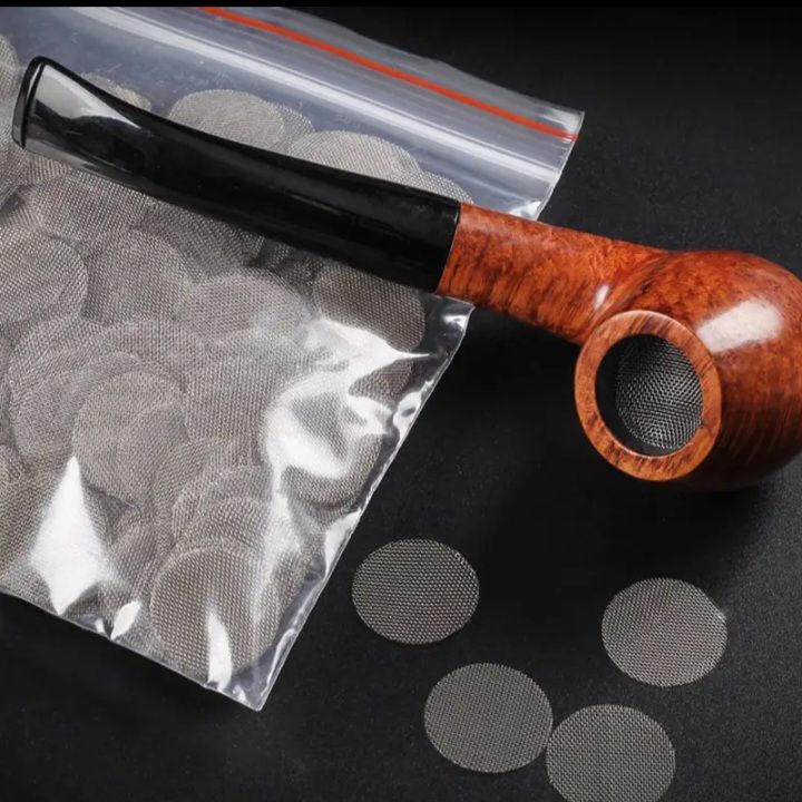 7 Packs 20mm diameter sttainless steel silver screens. Multifuctional Pipe filters.