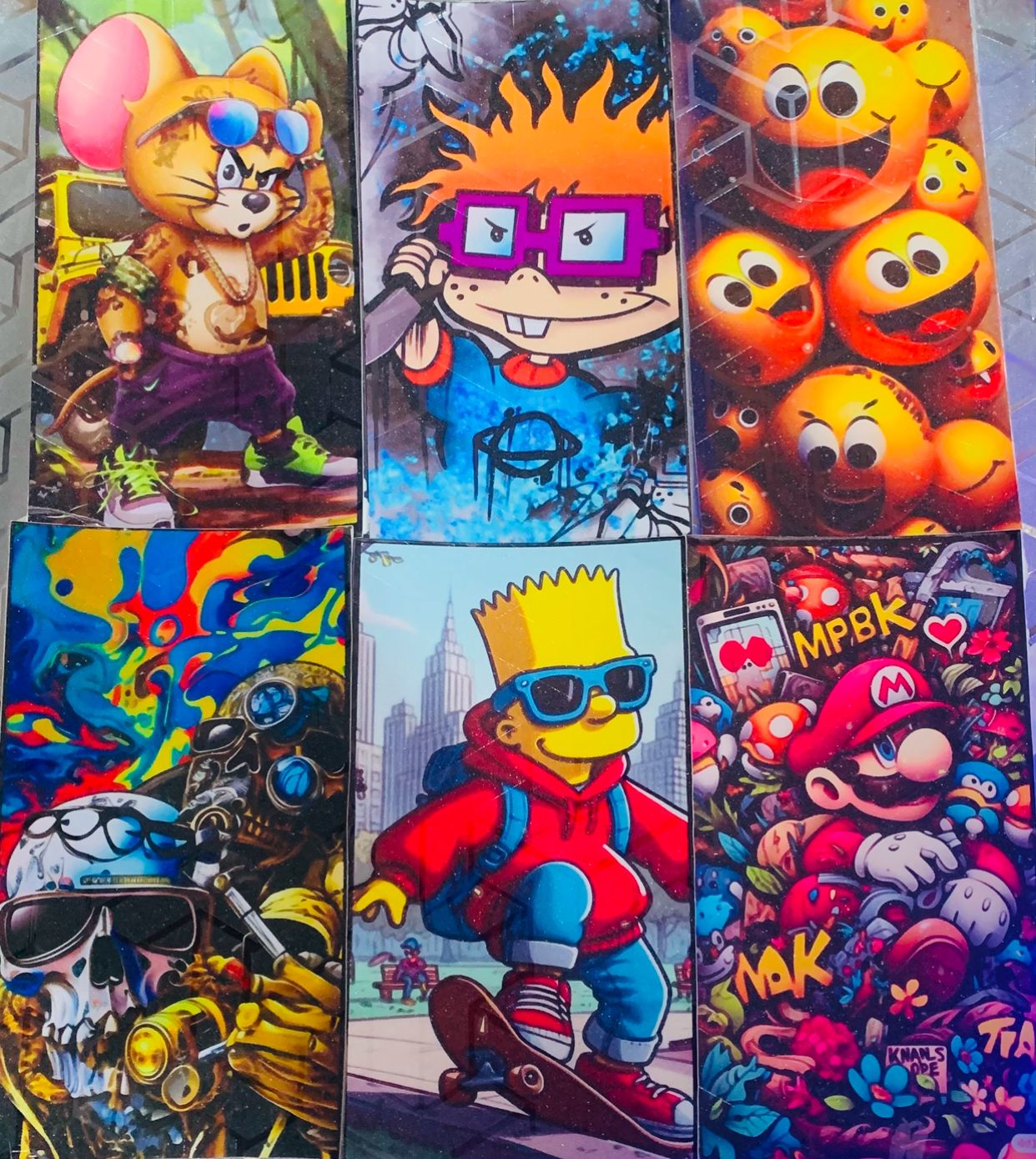 50/90 pieces DIY phone stickers cartoon, Football, love aesthetics.