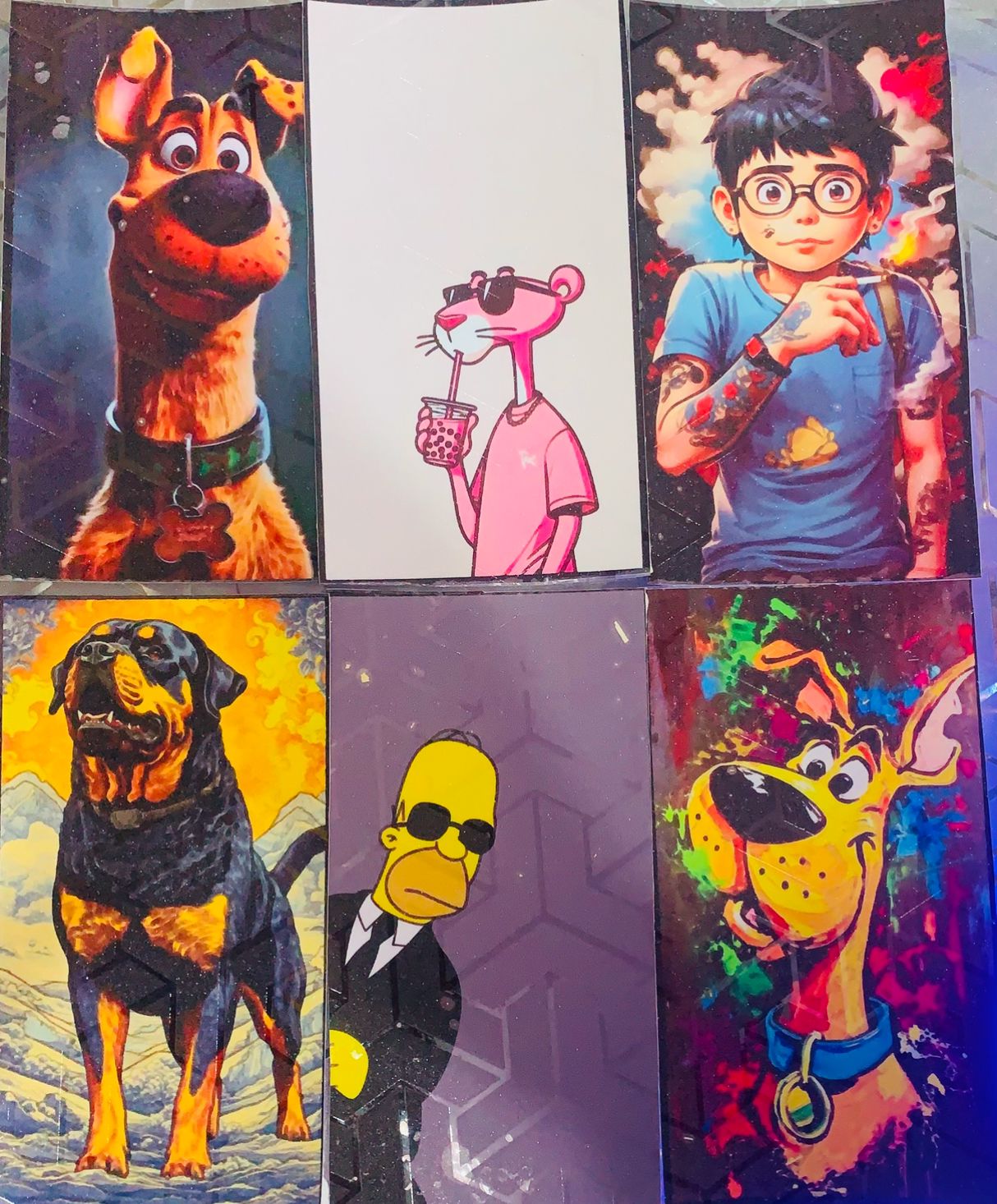 50/90 pieces DIY phone stickers cartoon, Football, love aesthetics.