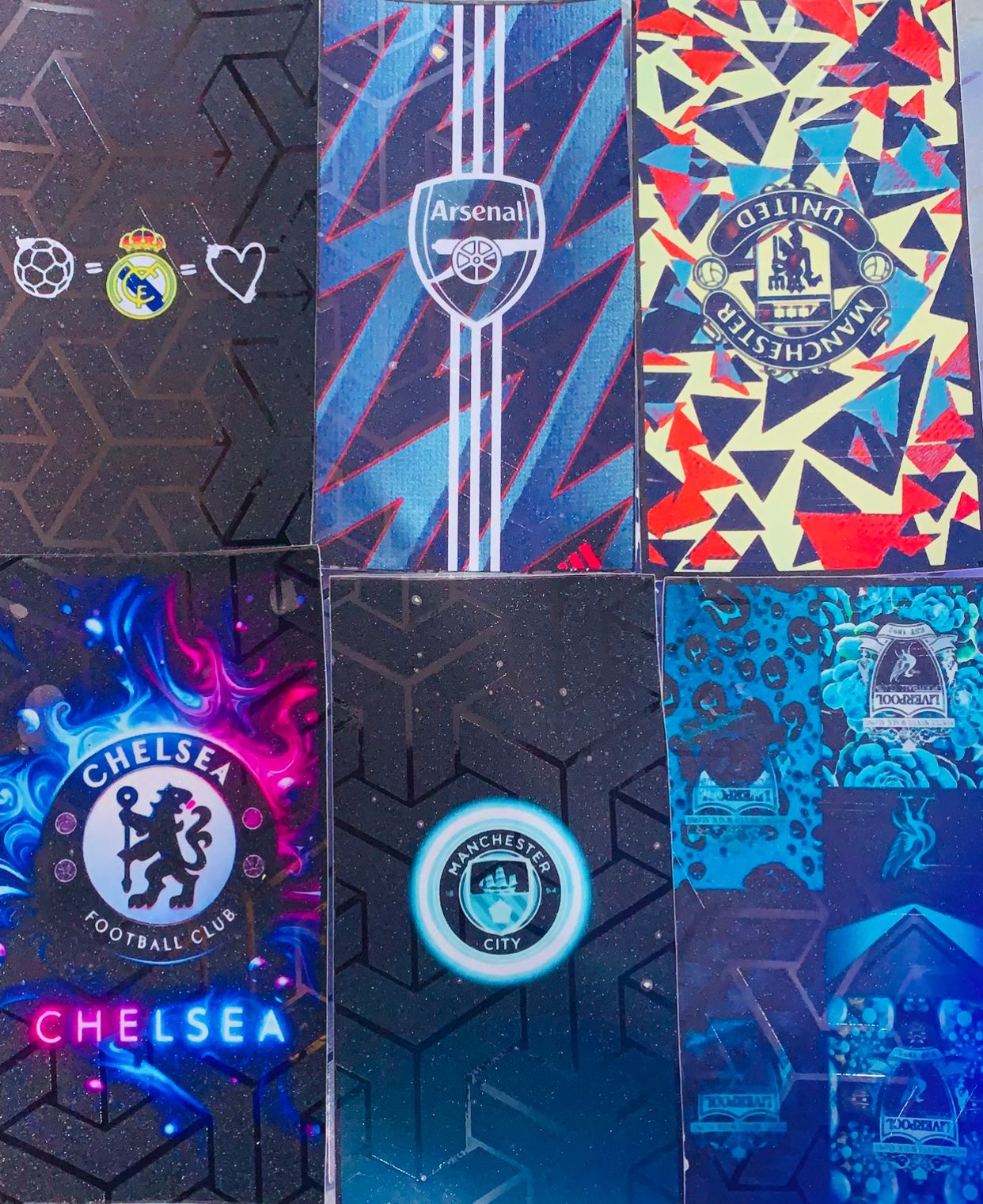 50/90 pieces DIY phone stickers cartoon, Football, love aesthetics.