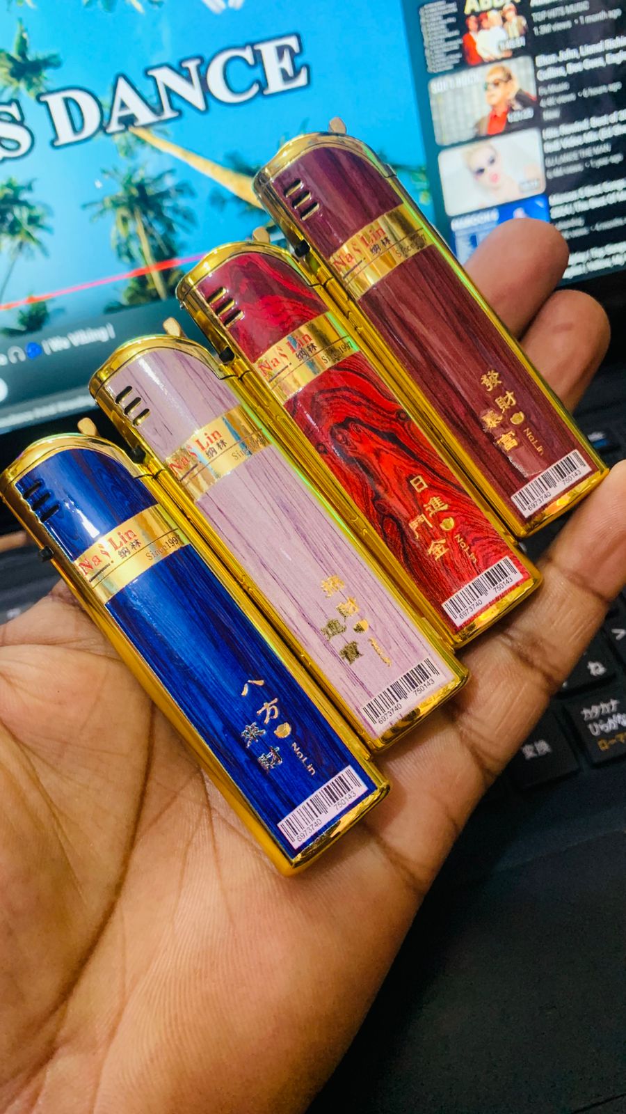 3 pcs wholesale High Quality Gas Metal Lighter Windproof Refillable Classic Portable Lighter