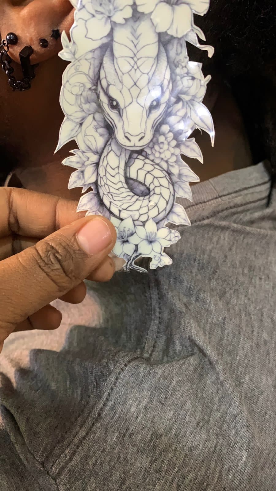 10pcs Waterproof Temporary Tattoo Sticker Dark Wolf Lion Tiger Eagle Snake Deer Skeleton Scorpion Body Art Arm Tattoo Women Men
