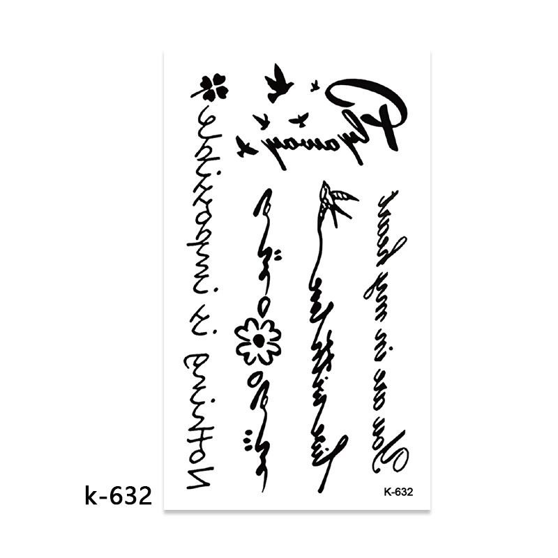 10 Sets temporary tattoo sets. Small tattoo designs perfect for all body skin types. Premium Realistic Temporary Tattoos