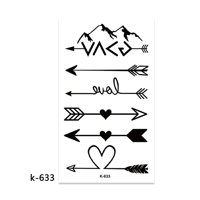 10 Sets temporary tattoo sets. Small tattoo designs perfect for all body skin types. Premium Realistic Temporary Tattoos