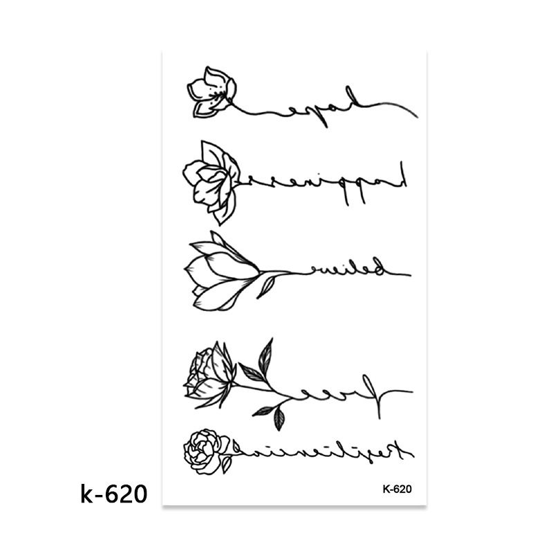 10 Sets temporary tattoo sets. Small tattoo designs perfect for all body skin types. Premium Realistic Temporary Tattoos