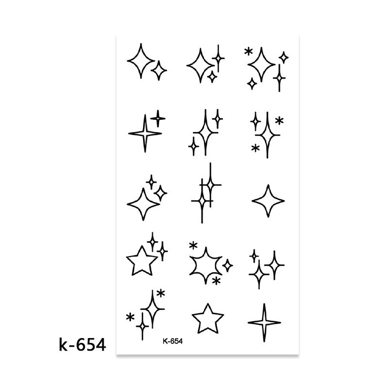 10 Sets temporary tattoo sets. Small tattoo designs perfect for all body skin types. Premium Realistic Temporary Tattoos