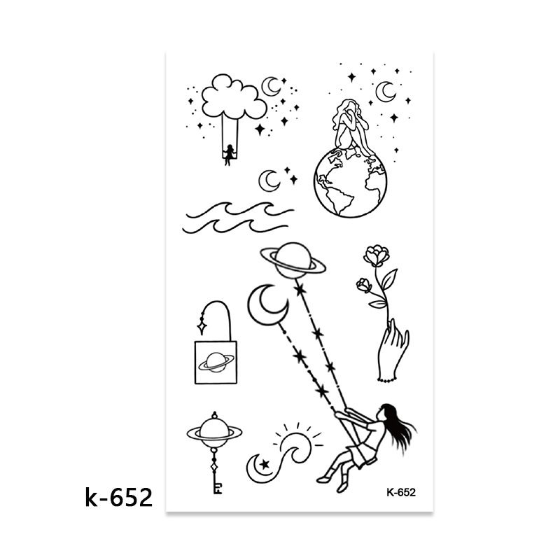 10 Sets temporary tattoo sets. Small tattoo designs perfect for all body skin types. Premium Realistic Temporary Tattoos