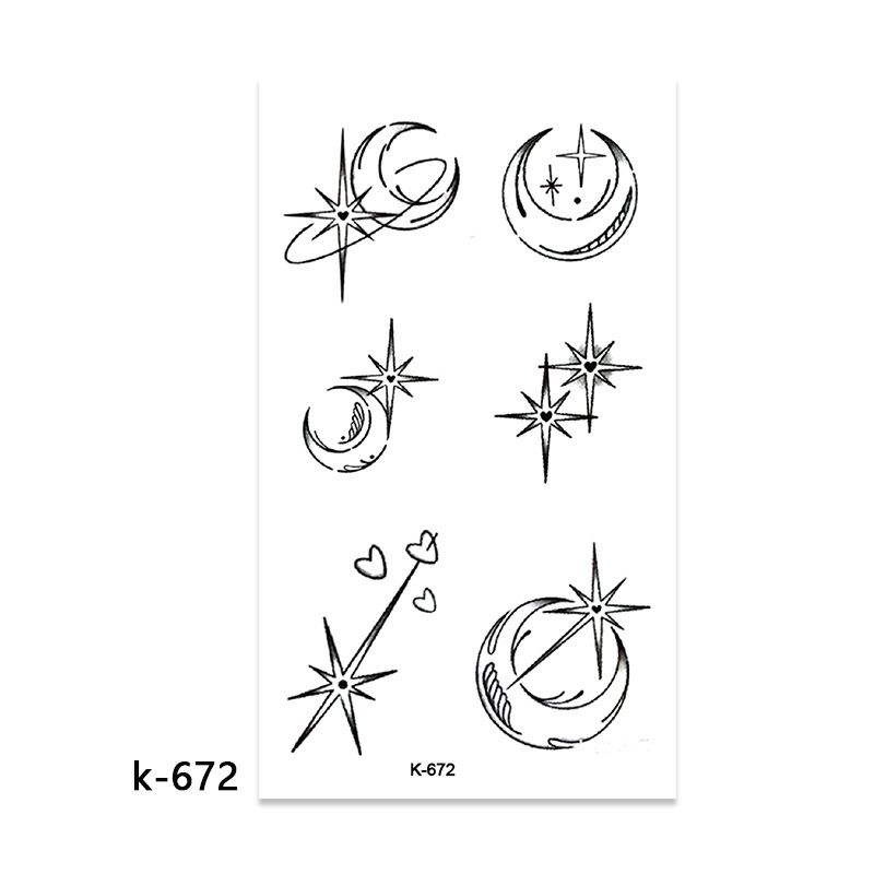 10 Sets temporary tattoo sets. Small tattoo designs perfect for all body skin types. Premium Realistic Temporary Tattoos