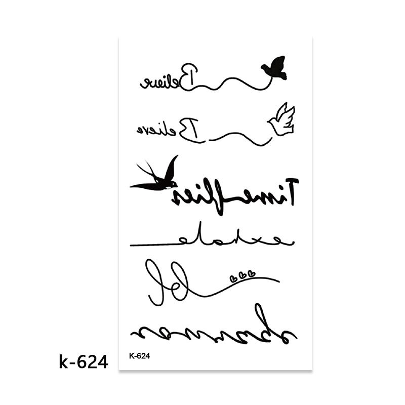 10 Sets temporary tattoo sets. Small tattoo designs perfect for all body skin types. Premium Realistic Temporary Tattoos