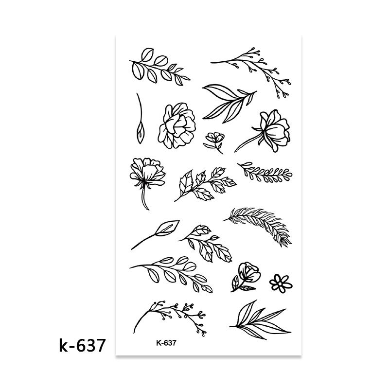 10 Sets temporary tattoo sets. Small tattoo designs perfect for all body skin types. Premium Realistic Temporary Tattoos