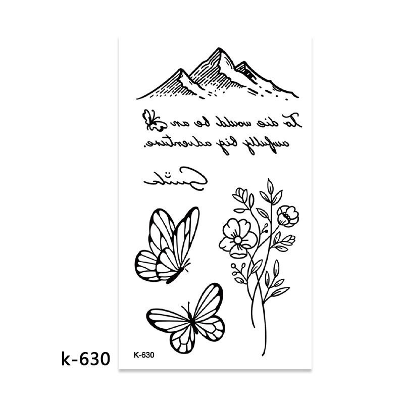 10 Sets temporary tattoo sets. Small tattoo designs perfect for all body skin types. Premium Realistic Temporary Tattoos