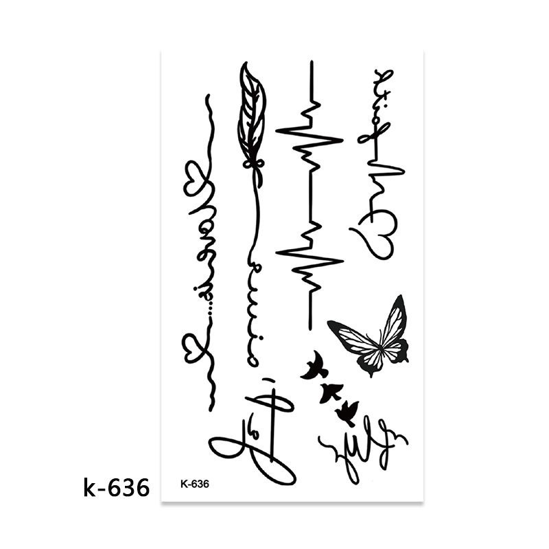 10 Sets temporary tattoo sets. Small tattoo designs perfect for all body skin types. Premium Realistic Temporary Tattoos