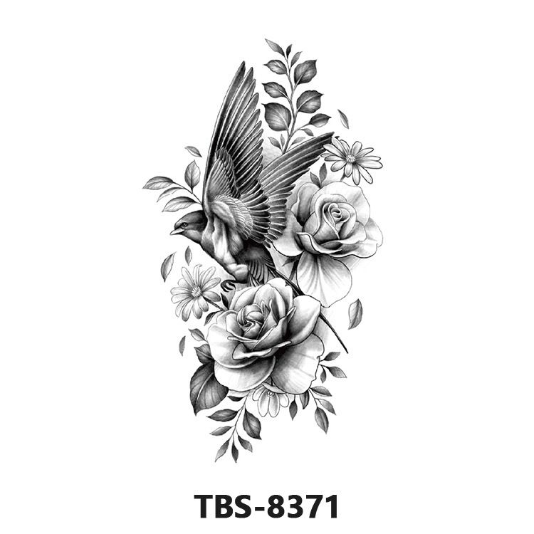 Temporary tattoo sticker Set of 2 waterproof temporary tattoos. Tattoos that look effortlessly cool on everyone.
