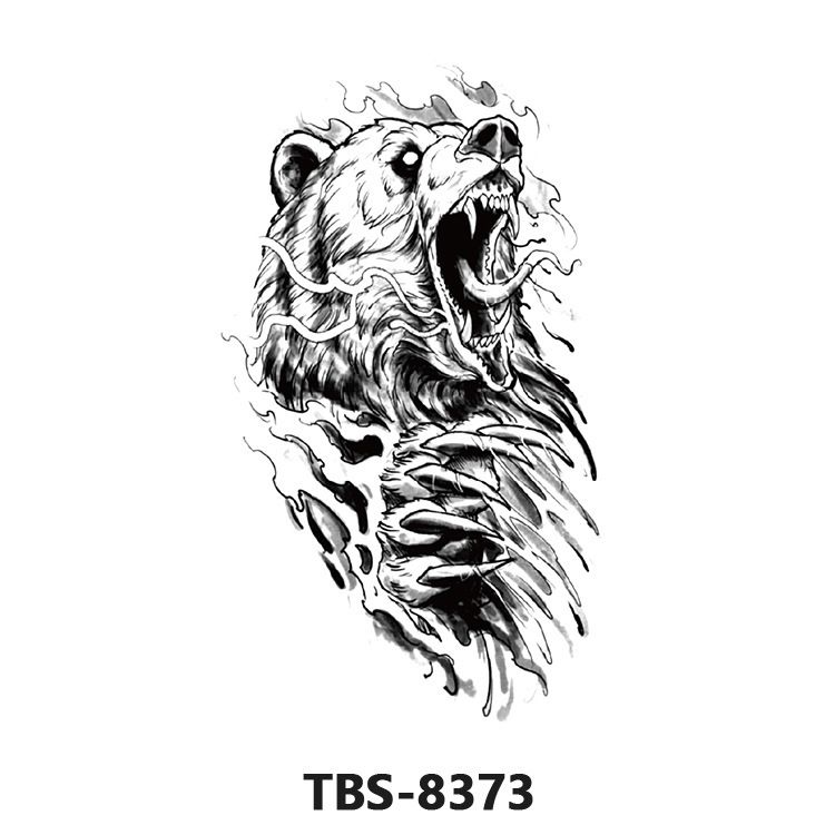 Temporary tattoo sticker Set of 2 waterproof temporary tattoos. Tattoos that look effortlessly cool on everyone.