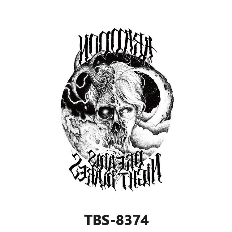 Temporary tattoo sticker Set of 2 waterproof temporary tattoos. Tattoos that look effortlessly cool on everyone.