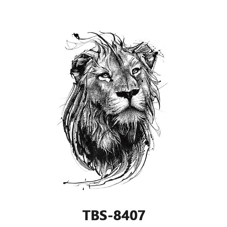 Temporary tattoo sticker Set of 2 waterproof temporary tattoos. Tattoos that look effortlessly cool on everyone.