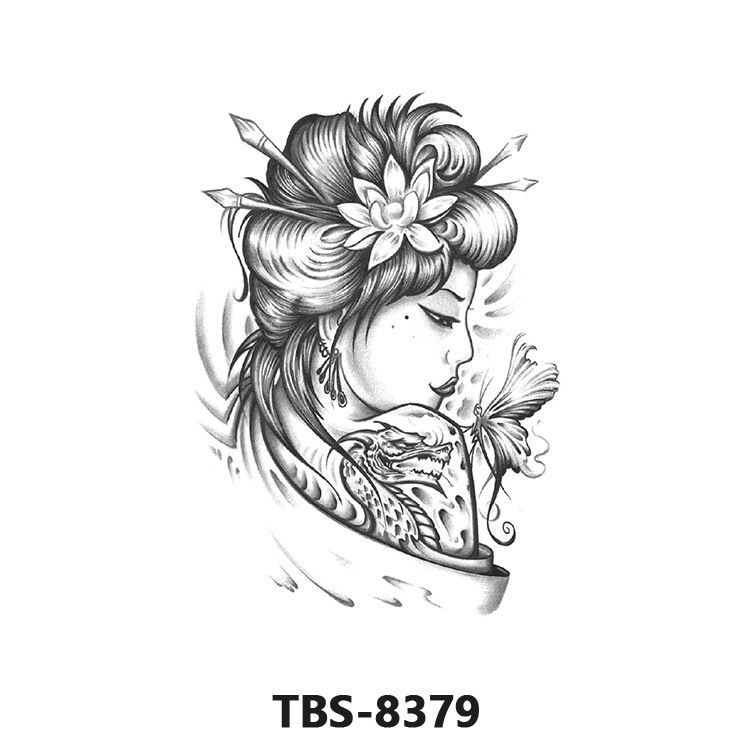 Temporary tattoo sticker Set of 2 waterproof temporary tattoos. Tattoos that look effortlessly cool on everyone.