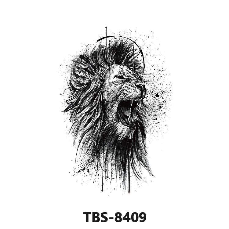 Temporary tattoo sticker Set of 2 waterproof temporary tattoos. Tattoos that look effortlessly cool on everyone.