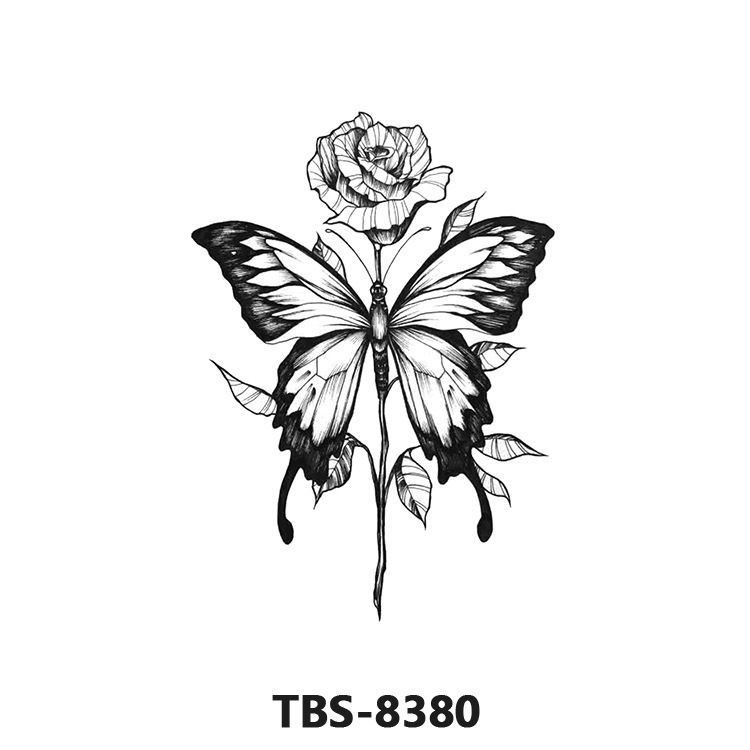 Temporary tattoo sticker Set of 2 waterproof temporary tattoos. Tattoos that look effortlessly cool on everyone.