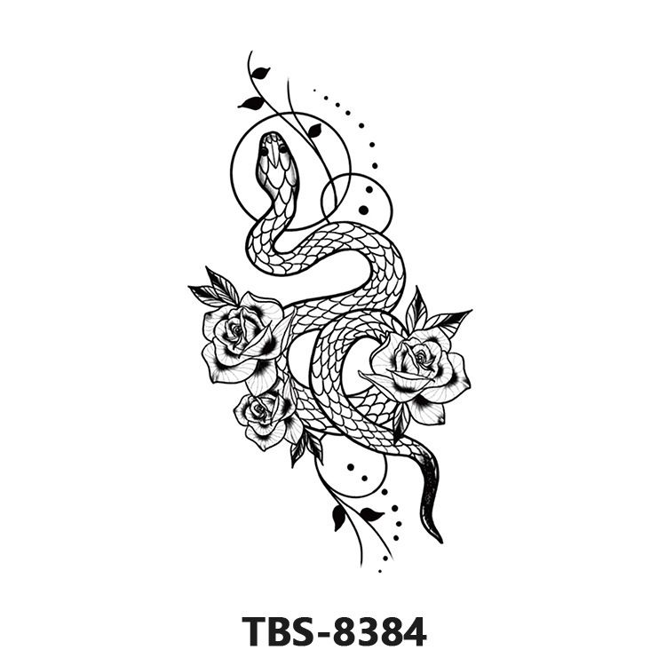 Temporary tattoo sticker Set of 2 waterproof temporary tattoos. Tattoos that look effortlessly cool on everyone.