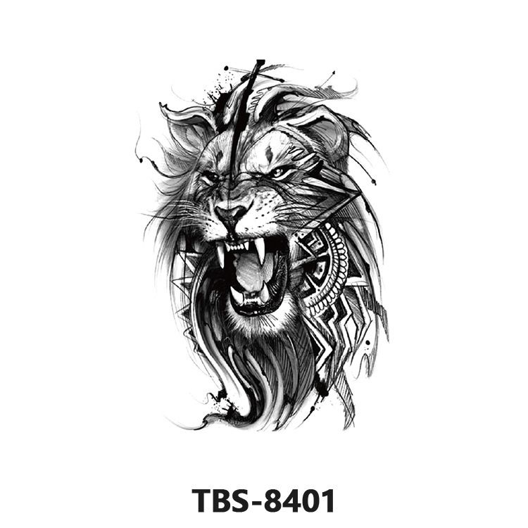 Temporary tattoo sticker Set of 2 waterproof temporary tattoos. Tattoos that look effortlessly cool on everyone.
