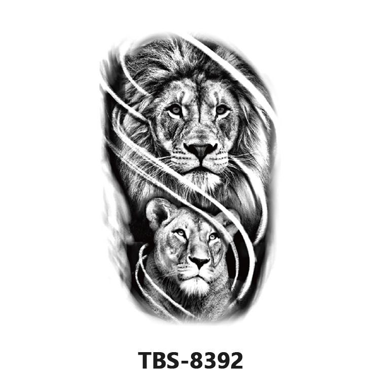 Temporary tattoo sticker Set of 2 waterproof temporary tattoos. Tattoos that look effortlessly cool on everyone.