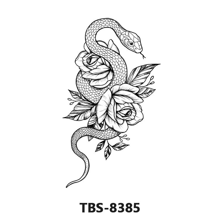 Temporary tattoo sticker Set of 2 waterproof temporary tattoos. Tattoos that look effortlessly cool on everyone.