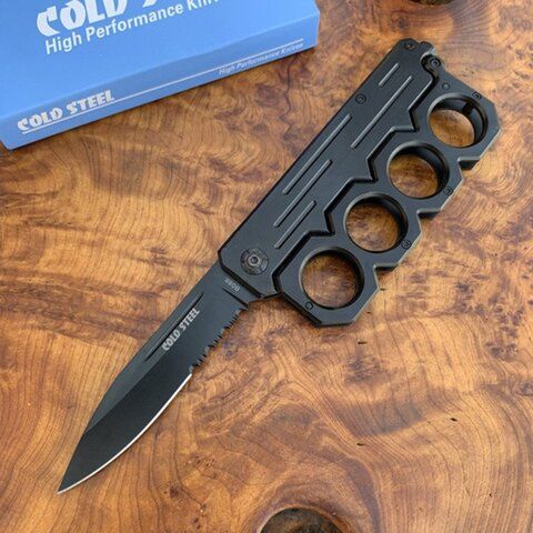 Knuckle outdoor folding knife.