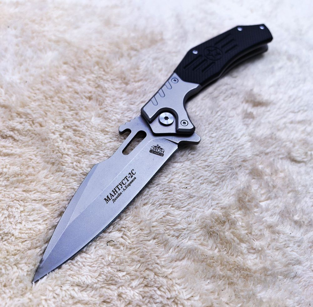 Stainless steel Outdoor Folding Knife. Camping hunting tool