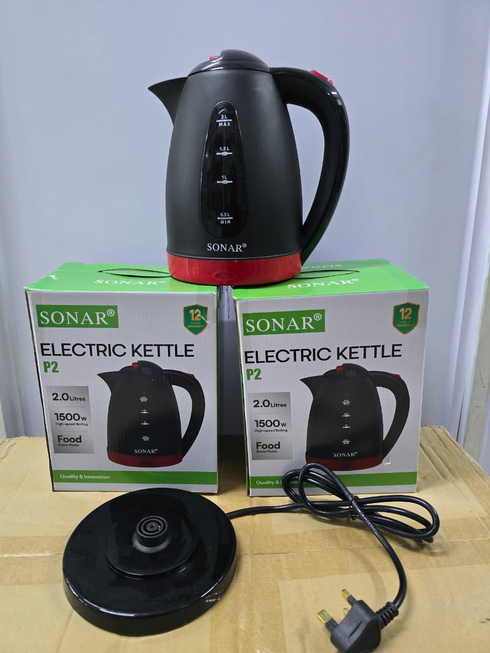 On offer!!  Sonar 2.0L electric kettle