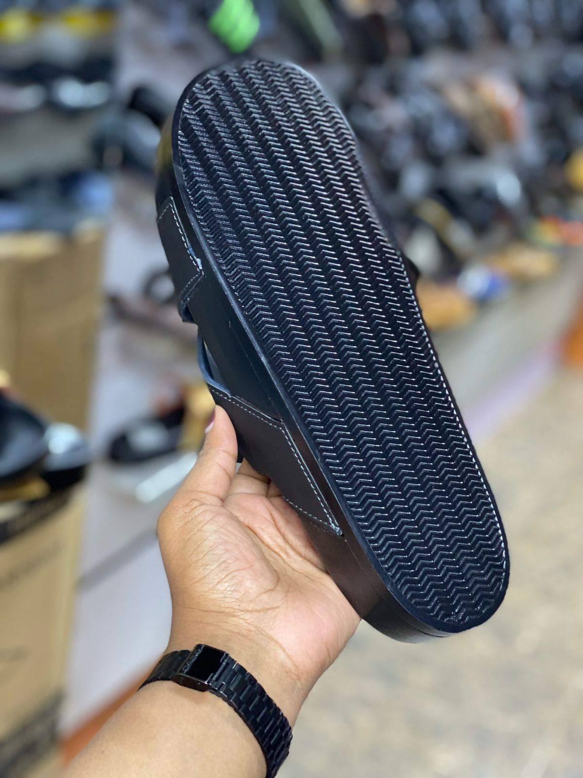 On offer ‼️LEATHER MEN OPEN SHOES outdoor shoes for men
