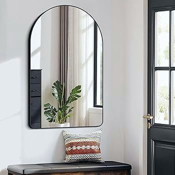 Peel and stick unbreakable frameless mirror