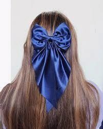 Satin Bow Hair Clip for Women, Girls, Teenage Girls, Children, Toddler Girl, Adult Girl, Silk Satin Hair Tie Barrette Hair Clip