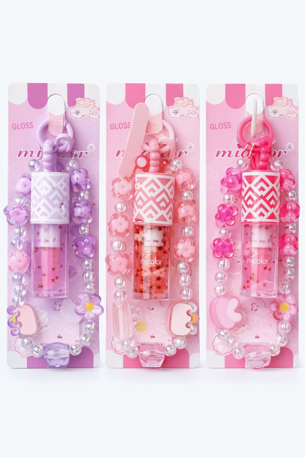 Aesthetic Phone Charms with Lipgloss Available Now