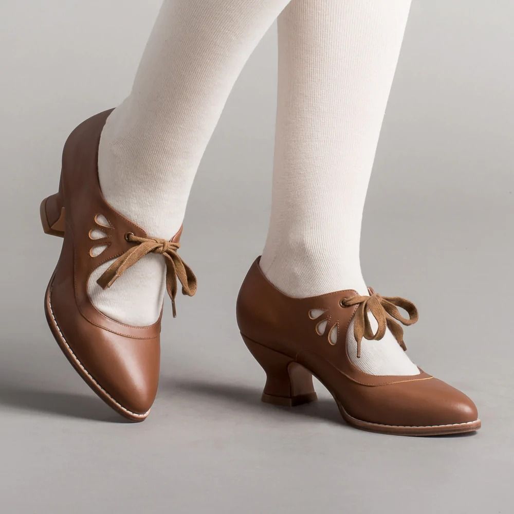 2024 spring Europe and the United States new hollow summer spring autumn high heels lace-up large size women's casual shoes