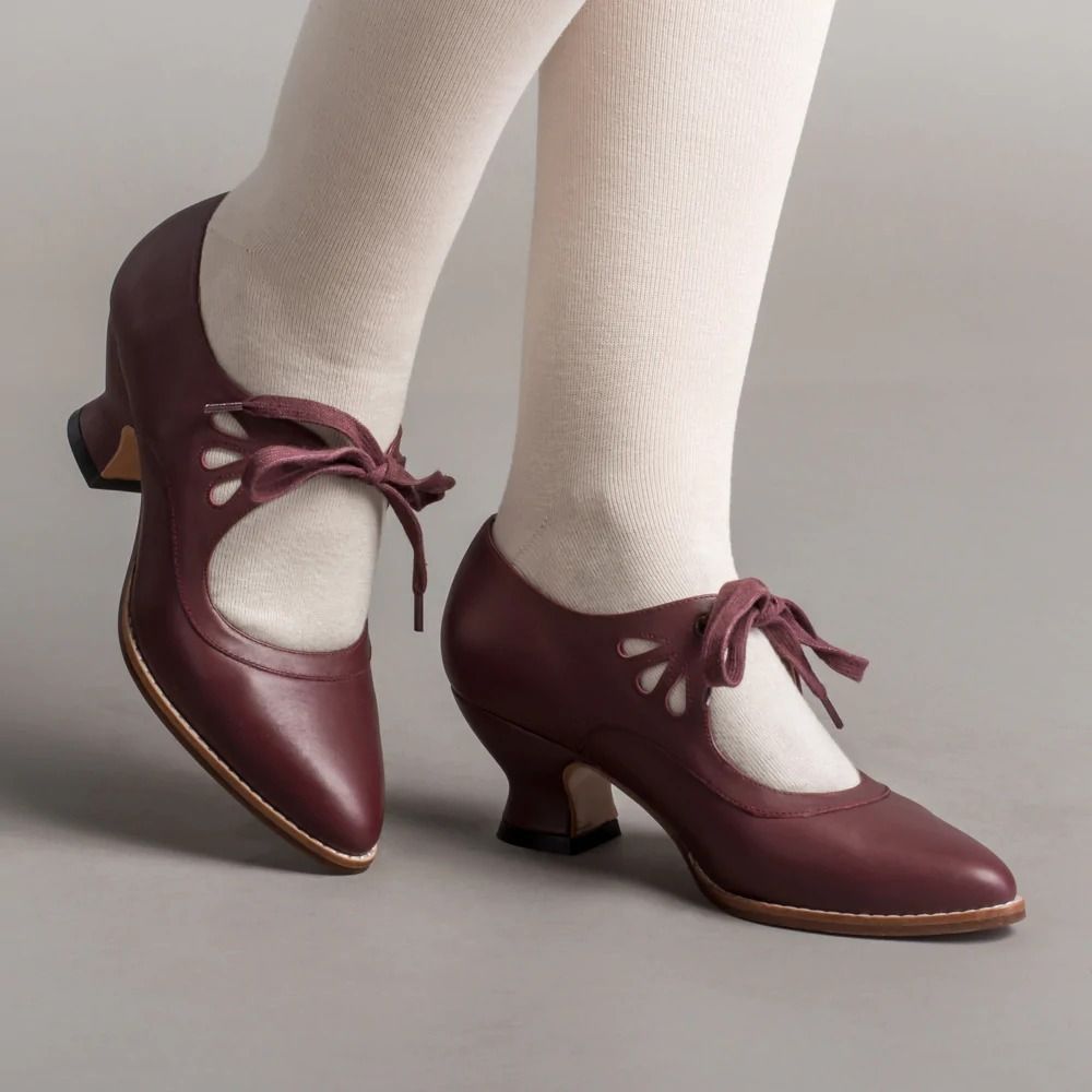 2024 spring Europe and the United States new hollow summer spring autumn high heels lace-up large size women's casual shoes