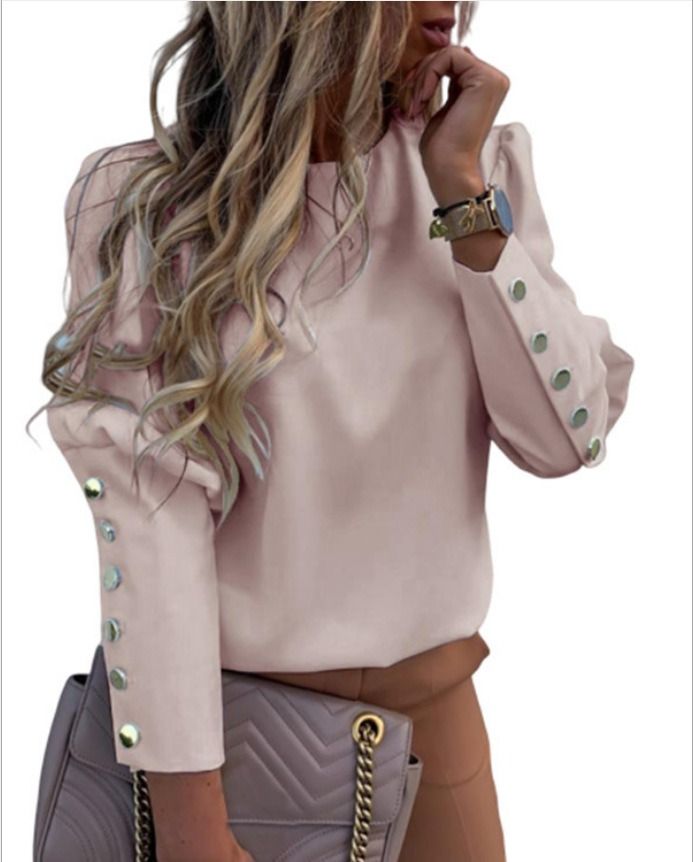 2026 Africa explosive autumn and winter long sleeve button pineapple printed shirt for women shirt for women a large number of stock work essential