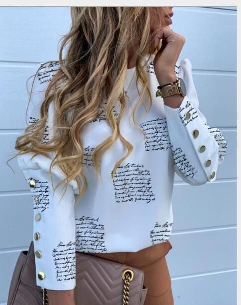 2026 Africa explosive autumn and winter long sleeve button pineapple printed shirt for women shirt for women a large number of stock work essential