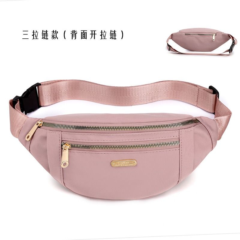 Africa's new style all-in-one Fanny pack women Korean version casual Oxford cloth shoulder bag multi-layer change mobile phone crossbody bag travel essential office hand one