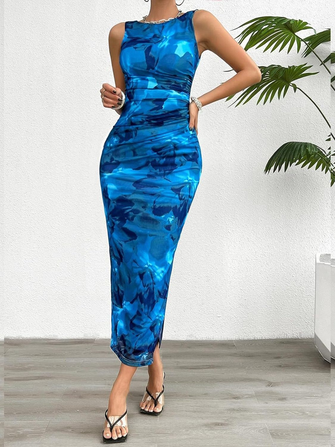 Africa sexy foreign trade women cross-border 2024 spring/summer temperament sexy Spice girls slim dress private dress ladies pure wind dress