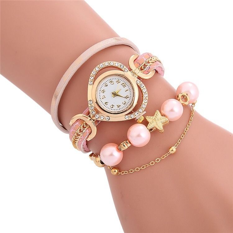 Africa new JOOM love bracelet watch on the new Aliexpress foreign trade hot ladies watch manufacturers direct sales around the watch