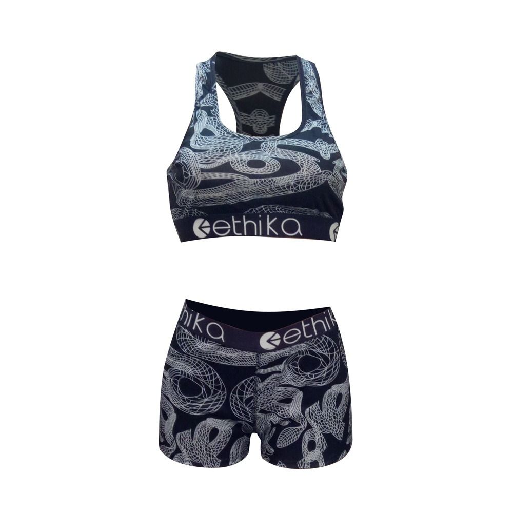 African explosive printed personality slimming personality street street hipster three-quarter pants sleeveless fashion casual suit